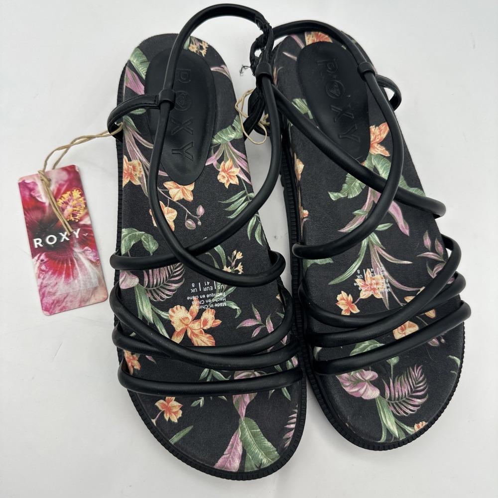 Roxy Brooke Womens Strappy Sandals Sz 10 NWT